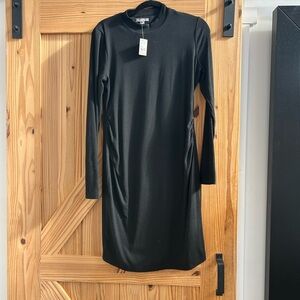 Thyme Maternity Black Long Sleeve Dress